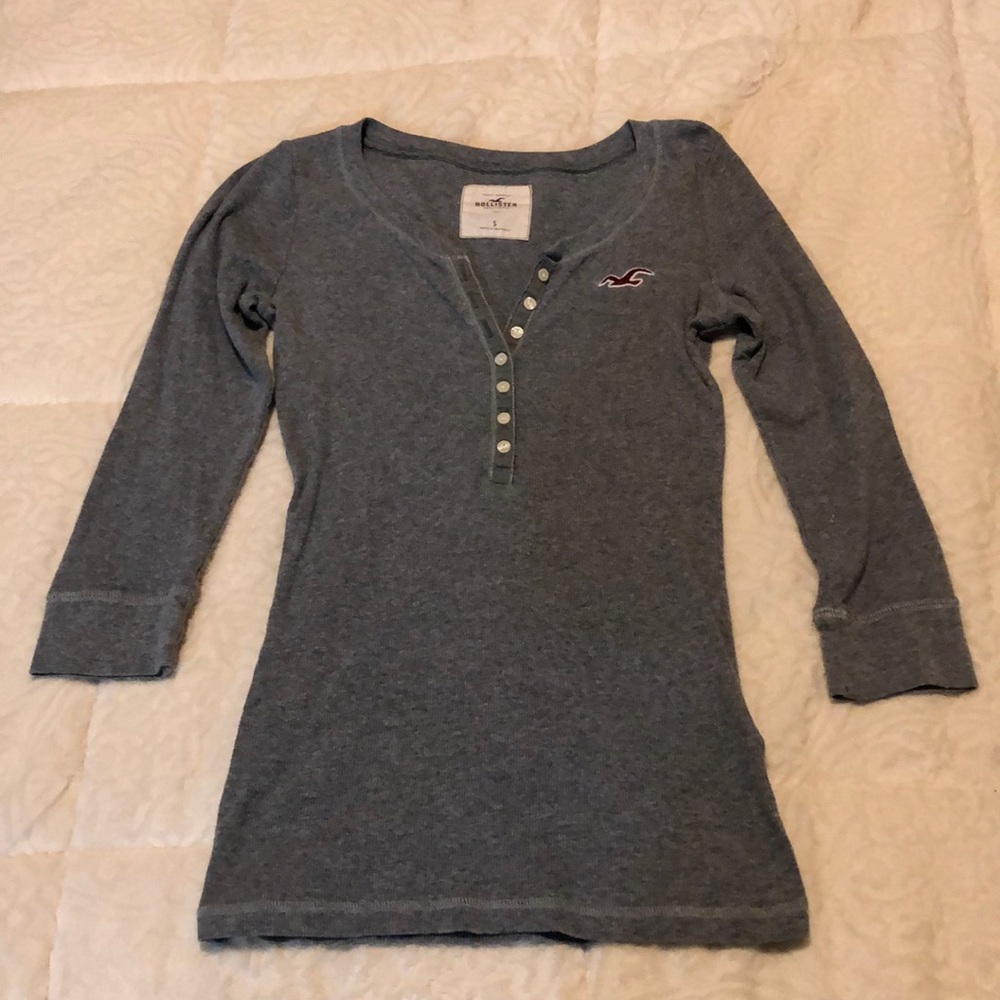 Hollister 3/4 sleeve shirt